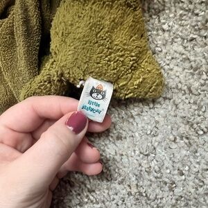 Little Jellycat Olive Green Dino Lovey